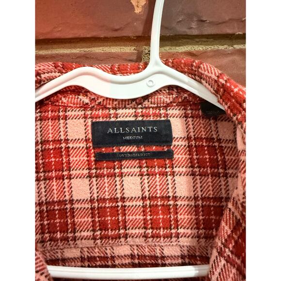 AllSaints oversized flannel - Picture 3 of 7